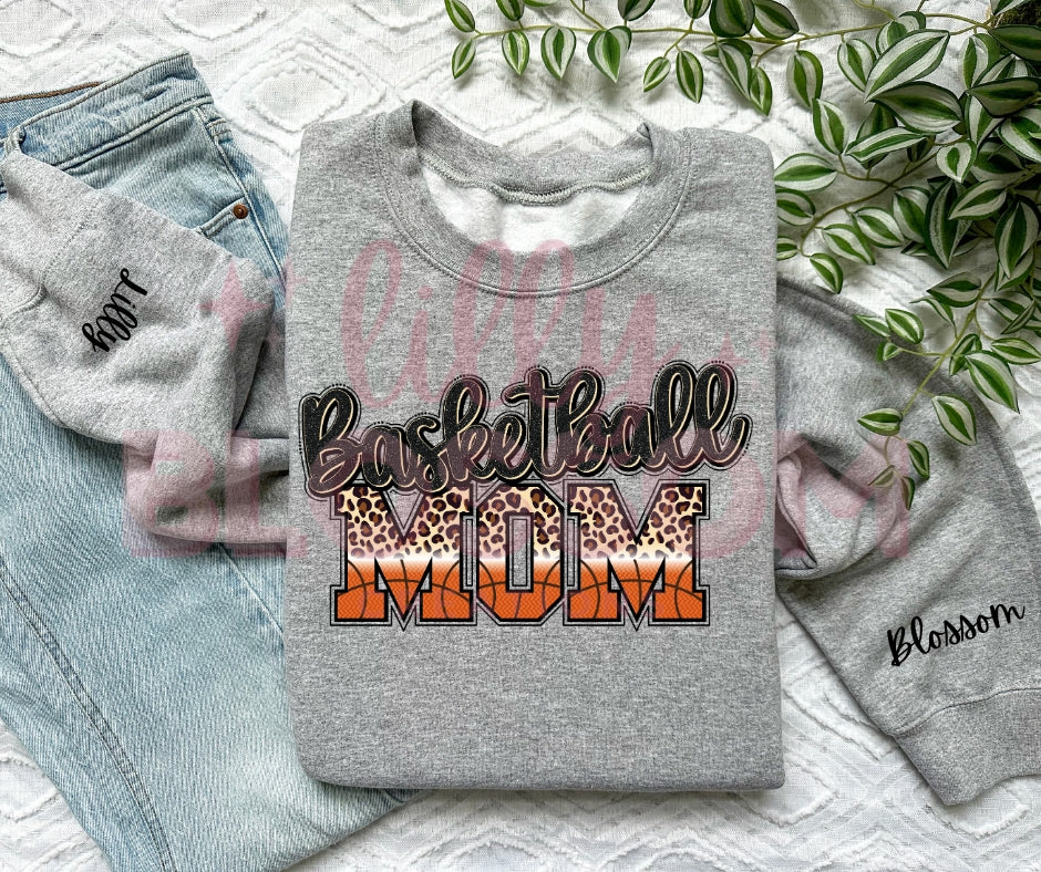 Basketball Mom |  Adult Sweatshirt