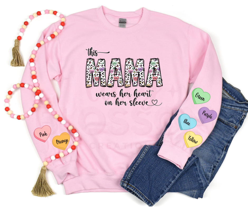 This Mama Wears Her Heart on Her Sleeve | Valentine Special